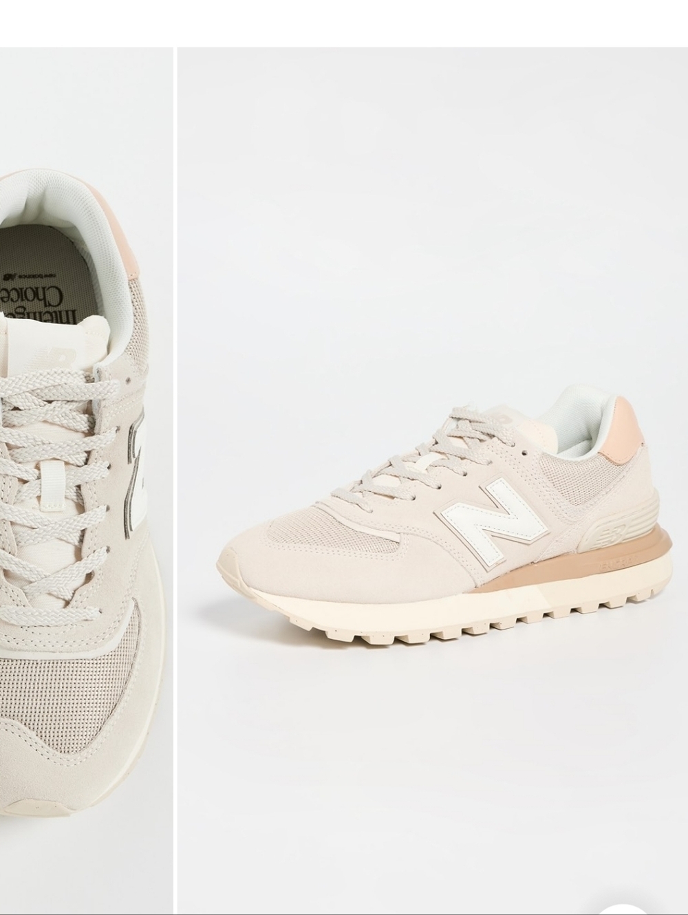 New Balance 574 Marshmallow 8.5 Good Condition